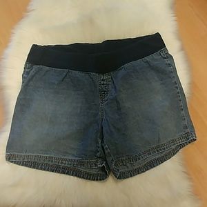 Motherhood Maternity Denim Shorts